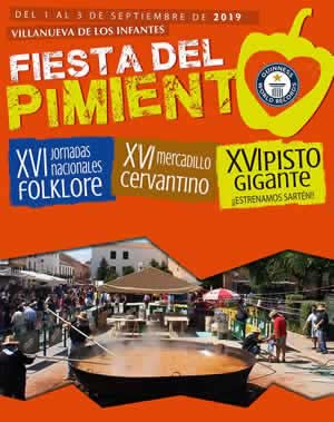 Cartel Fiesta del Pimiento 2019